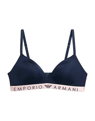 EMPORIO ARMANI Bra Midnight blue 85% Polyamide, 15% Elastane