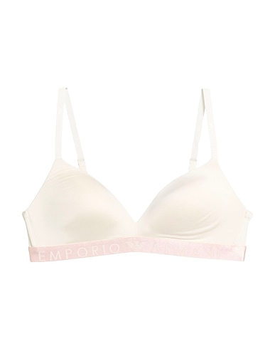 EMPORIO ARMANI Bra BIANCO 85% Polyamide, 15% Elastane