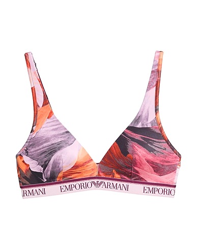 EMPORIO ARMANI Bra Lilac 75% Polyamide, 25% Elastane, Polyester, Metallic fiber