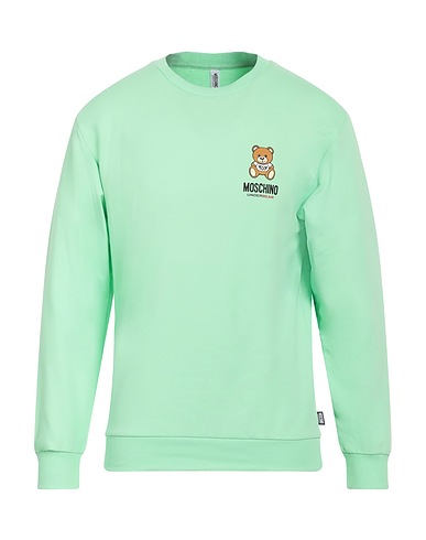 MOSCHINO Undershirt Light green 95% Cotton, 5% Elastane