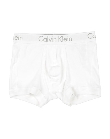 CALVIN KLEIN UNDERWEAR Boxer White 100% Cotton, Nylon, Elastane