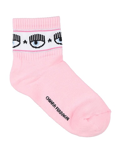 CHIARA FERRAGNI Socks & tights Pink 75% Cotton, 22% Polyamide, 3% Elastane