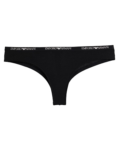 EMPORIO ARMANI Brief Black 95% Cotton, 5% Elastane, Polyamide, Polyester