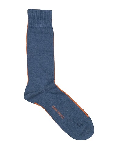HENRIK VIBSKOV Socks & tights Slate blue 88% Cotton, 10% Nylon, 2% Elastane