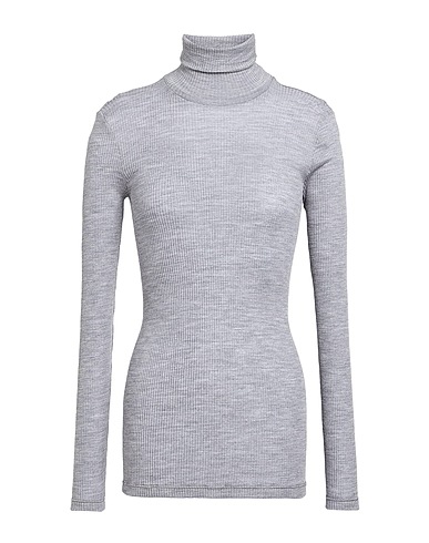 HANRO Undershirt Light grey 80% Wool, 20% Silk