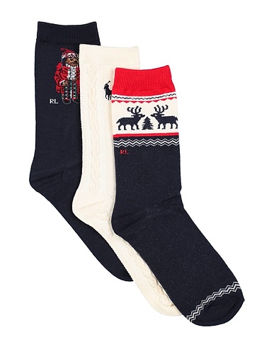 POLO RALPH LAUREN Socks & tights Navy blue 69% Cotton, 26% Polyester, 3% Elastane, 2% Polyamide