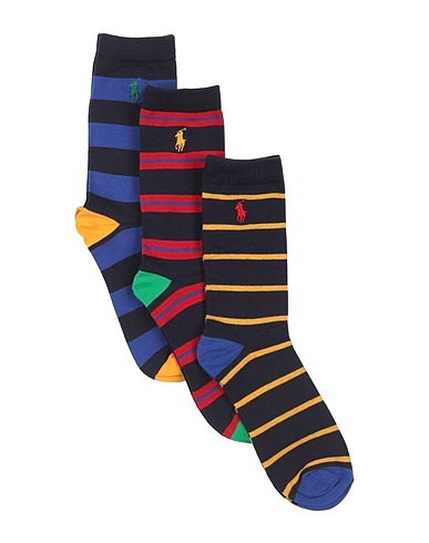 POLO RALPH LAUREN Socks & tights Navy blue 72% Cotton, 23% Polyester, 3% Elastane, 2% Polyamide