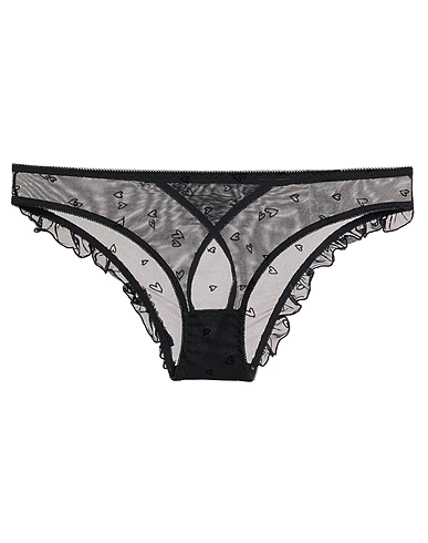 LE PETIT TROU Brief Black 93% Polyamide, 7% Elastane
