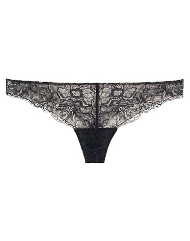 HANRO Brief Black 52% Polyamide, 31% Viscose, 17% Elastane