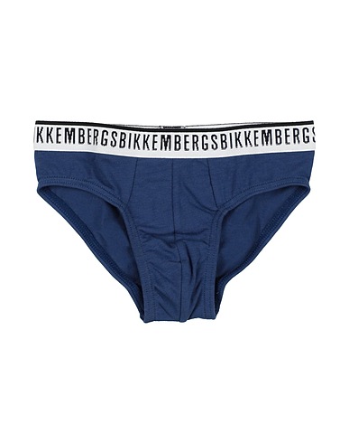 BIKKEMBERGS Brief Navy blue 95% Cotton, 5% Elastane