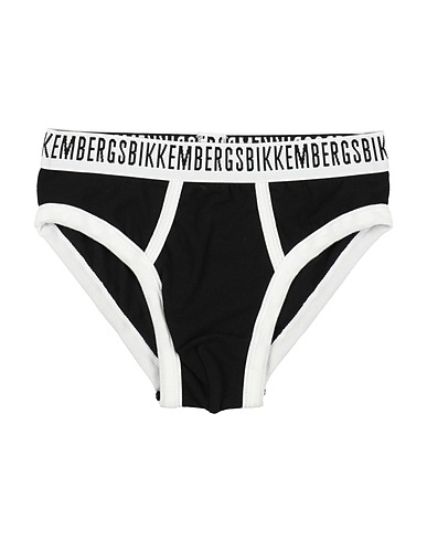 BIKKEMBERGS Slip Noir 95% Coton, 5% Élasthanne
