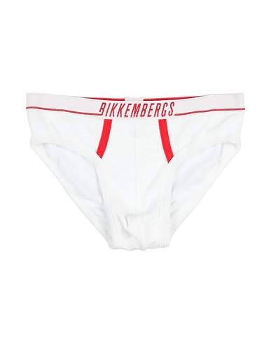 BIKKEMBERGS Brief White 95% Cotton, 5% Elastane