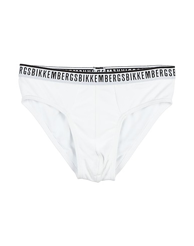 BIKKEMBERGS Brief White 95% Cotton, 5% Elastane