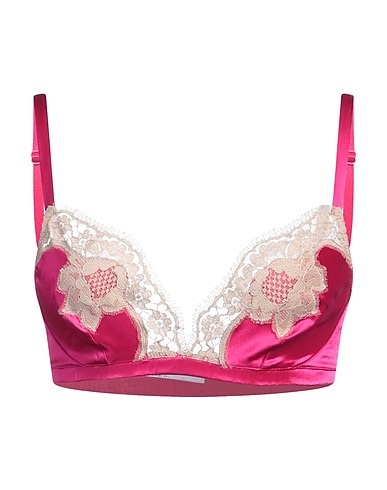 DOLCE&GABBANA Bra Fuchsia 94% Silk, 6% Elastane
