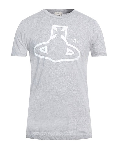 VIVIENNE WESTWOOD Undershirt Light grey 100% Organic cotton