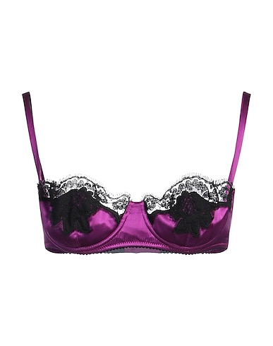 DOLCE&GABBANA Bra 94% Silk, 6% Elastane, Polyester, Polyurethane
