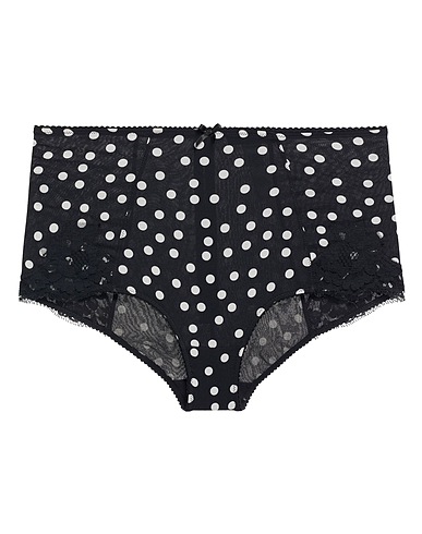 DOLCE&GABBANA Brief Black 93% Silk, 7% Elastane