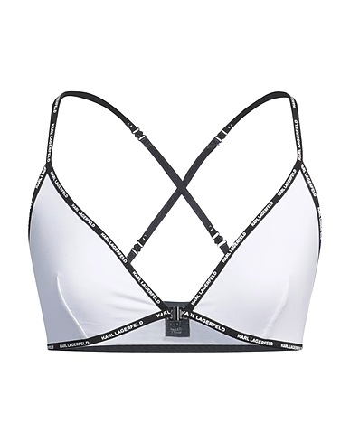 KARL LAGERFELD Reggiseno Bianco 92% Cotone, 8% Elastan