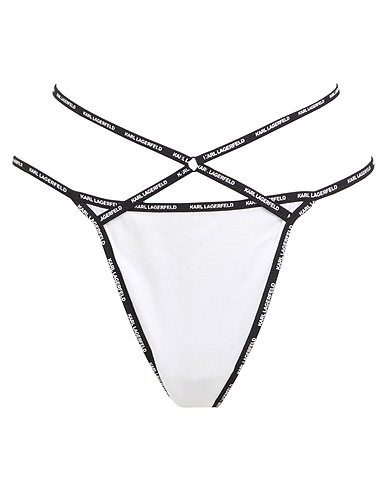 KARL LAGERFELD Brief White 92% Cotton, 8% Elastane