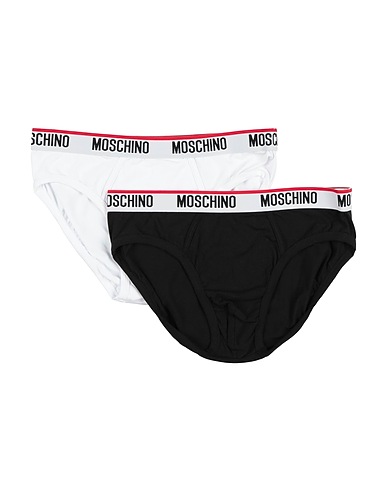 MOSCHINO Brief UNDERWEAR Black 94% Cotton, 6% Elastane