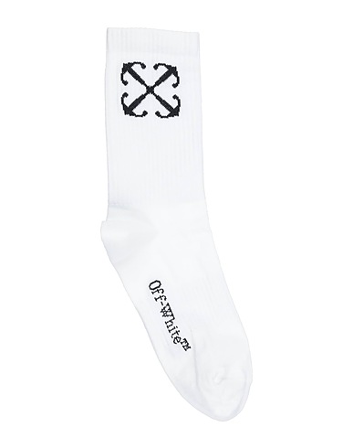 OFF-WHITE™ Socks & tights White 80% Cotton, 15% Polyamide, 5% Elastane