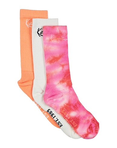 KARL KANI Socks & tights Fuchsia 80% Cotton, 17% Polyester, 3% Elastane