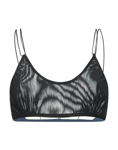 ONE TEASPOON Bra Black 92% Polyester, 8% Elastane