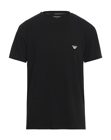 EMPORIO ARMANI Undershirt Black 95% Cotton, 5% Elastane