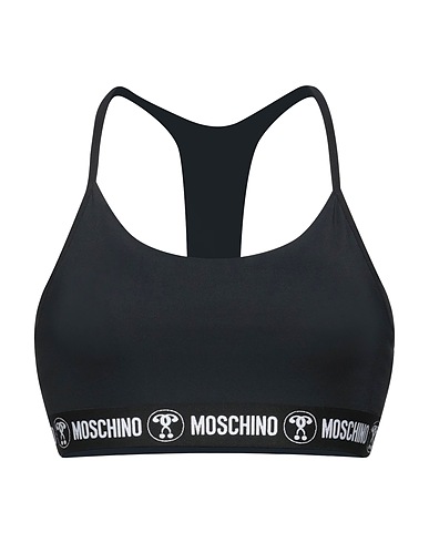 MOSCHINO Bra Black 70% Polyester, 30% Elastane