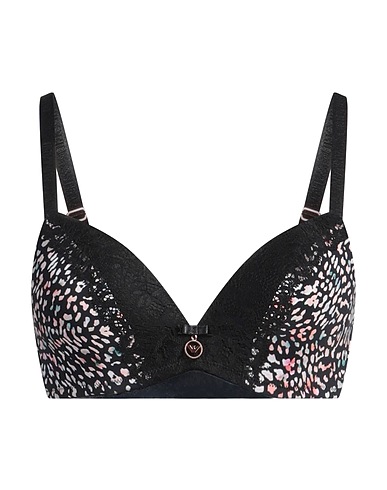 EMPORIO ARMANI Bra Black 85% Polyamide, 15% Elastane