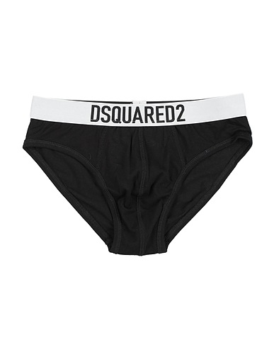 DSQUARED2 Slip Negro 95% Algodón, 5% Elastán