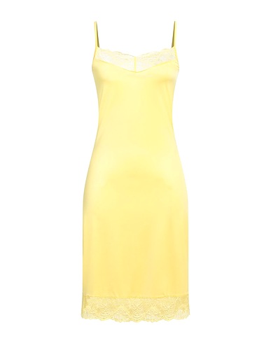HANRO Unterkleid Pastellgelb 91% Viskose, 9% Elastan