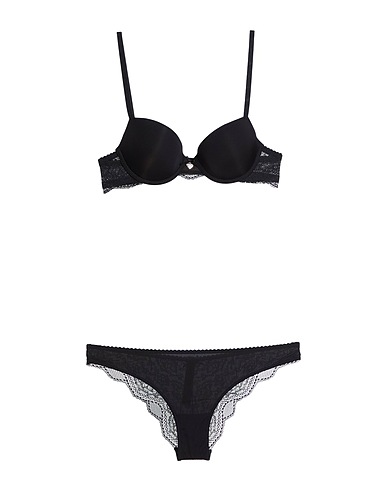 TWINSET UNDERWEAR Set U&B Black 75% Polyamide, 17% Elastane, 8% Polyester