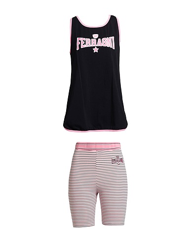 CHIARA FERRAGNI Sleepwear Black 94% Polyamide, 6% Elastane, Cotton