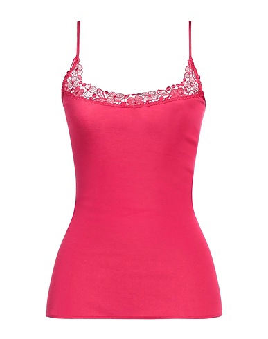 HANRO T-shirt intima Fucsia 100% Cotone, Poliestere