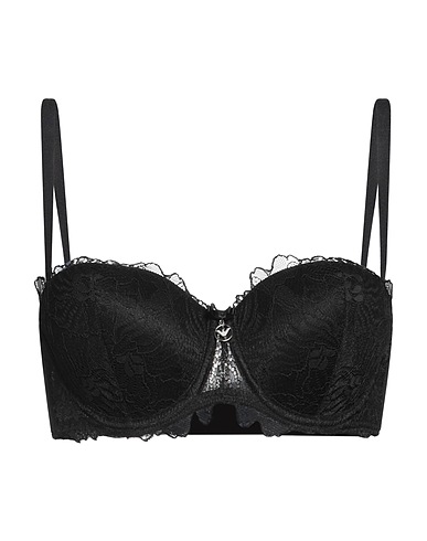 EMPORIO ARMANI Bra Black 80% Polyimide, 15% Elastane, 5% Polyester