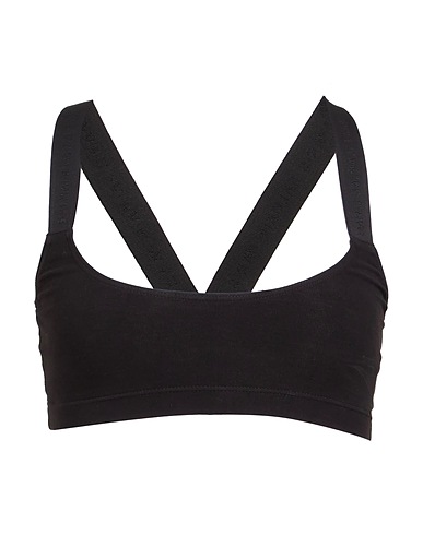 BALMAIN Bra Black 80% Cotton, 20% Elastane