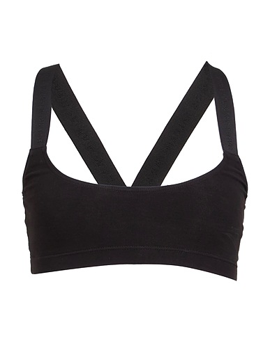 BALMAIN Bra NERO 80% Cotton, 20% Elastane