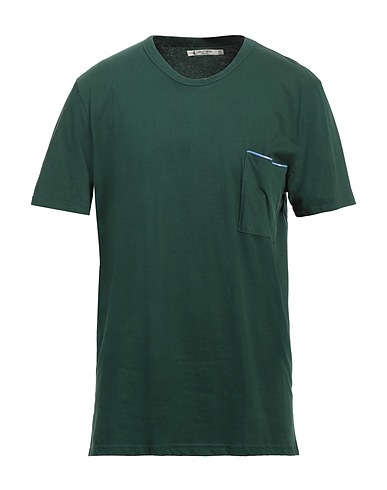 RETROMARINE Undershirt Dark green 100% Cotton