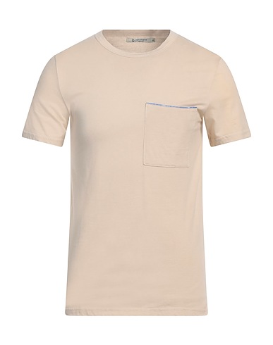RETROMARINE T-shirt intima Beige 100% Cotone