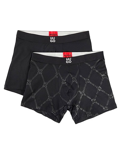 HUGO Boxer Black 95% Cotton, 5% Elastane