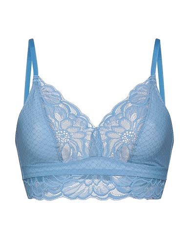 HANRO Bra Light blue 64% Polyamide, 36% Elastane