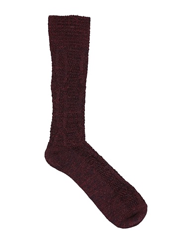 ISABEL MARANT Socks & tights Burgundy 43% Acrylic, 21% Polyamide, 21% Virgin Wool, 13% Alpaca wool, 2% Elastane