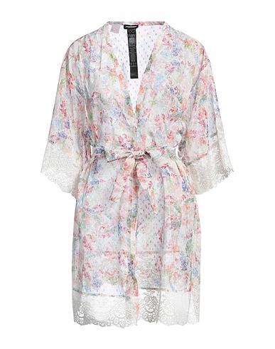 EMPORIO ARMANI Dressing gowns & bathrobes Ivory 100% Polyester, Cotton, Polyamide, Elastane
