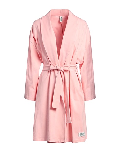 MOSCHINO Dressing gowns & bathrobes Salmon pink 94% Organic cotton, 6% Elastane