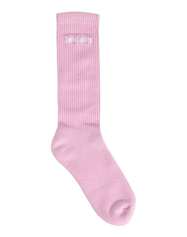 PALM ANGELS Socks & tights Pink 90% Cotton, 5% Elastane, 5% Polyamide