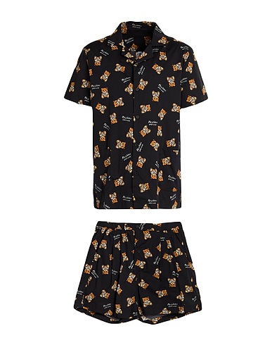 MOSCHINO Sleepwear Black 97% Cotton, 3% Elastane