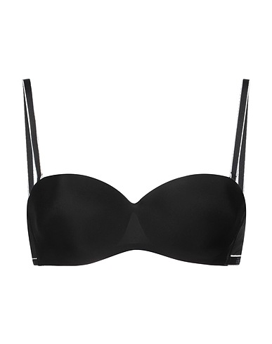 EMPORIO ARMANI Bra UNDERWEAR Black 84% Polyamide, 16% Elastane, Polyester