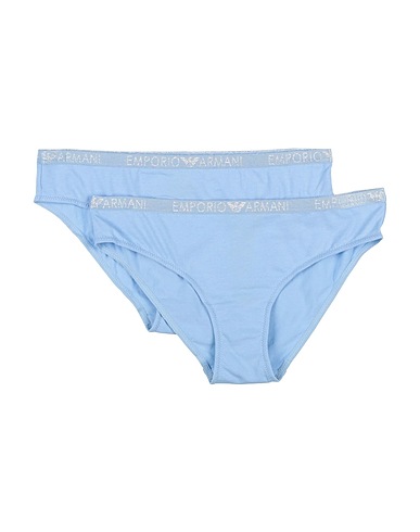 EMPORIO ARMANI Brief UNDERWEAR Azure 95% Cotton, 5% Elastane, Polyamide, Metallic fiber