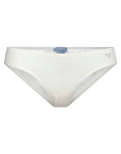EMPORIO ARMANI Brief UNDERWEAR Ivory 85% Polyamide, 15% Elastane, Cotton